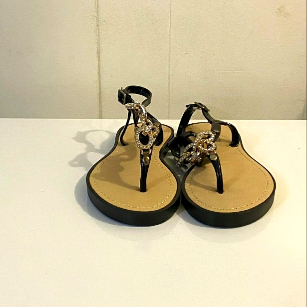 French Kiss Chain Black Size 6
